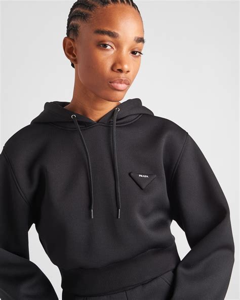 womens prada hoodie|Prada clothing women.